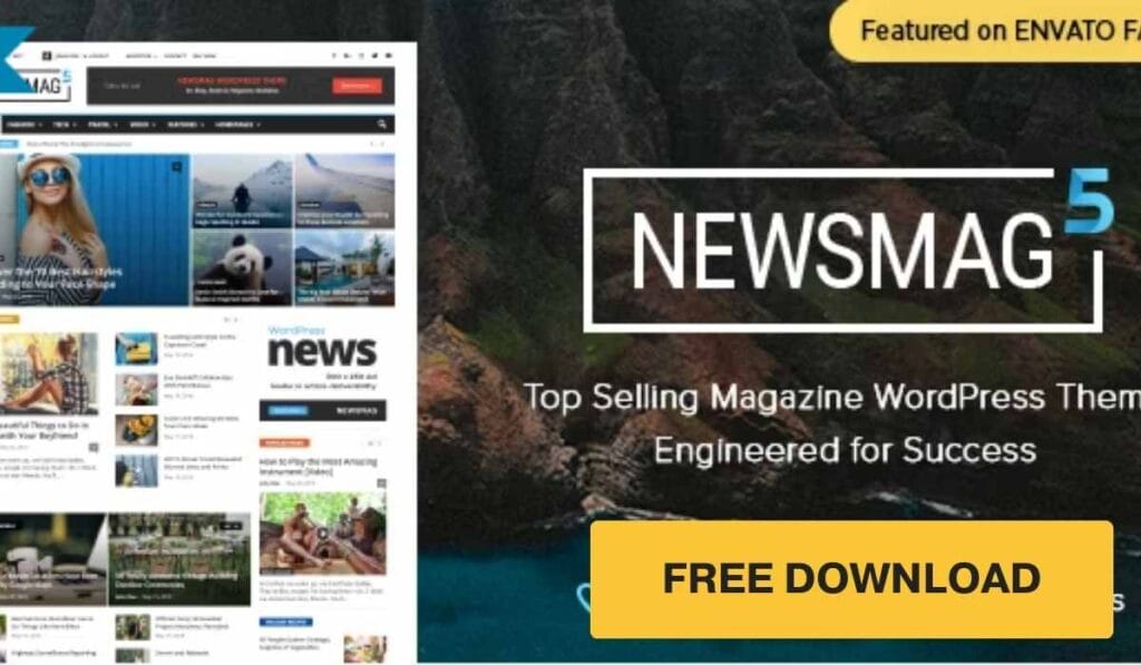 Free Download Newsmag Theme