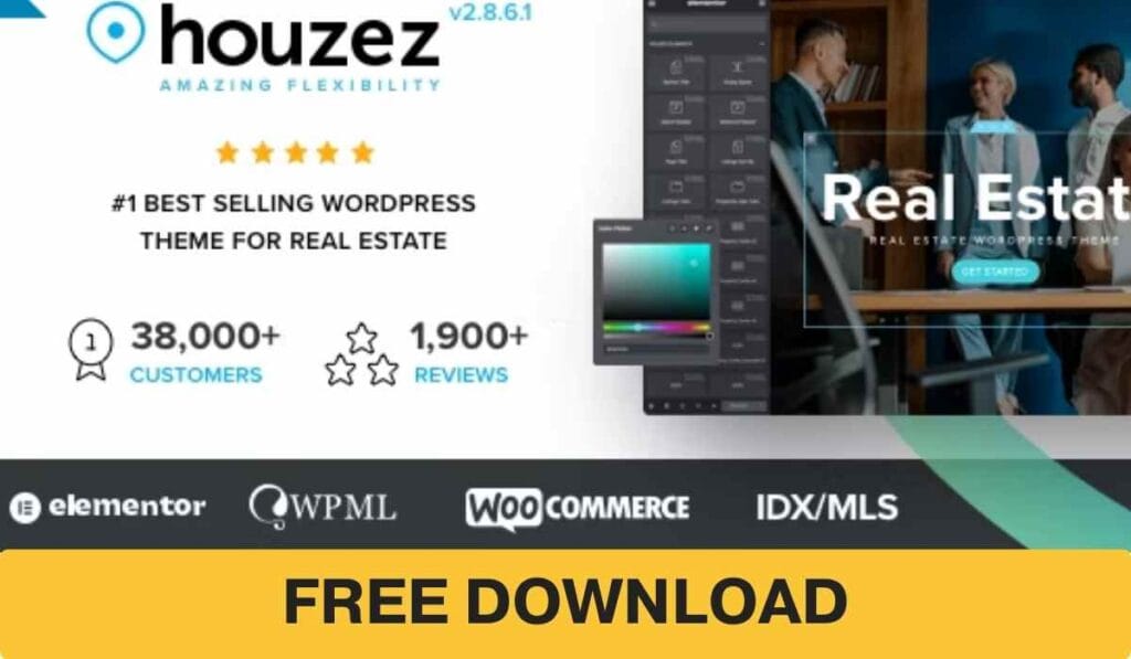 Free Download Houzez Real Estate Theme