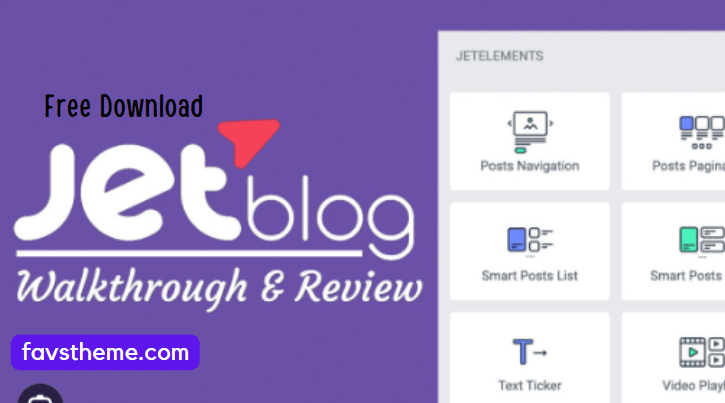 Free Download JetBlog crocoblock plugin