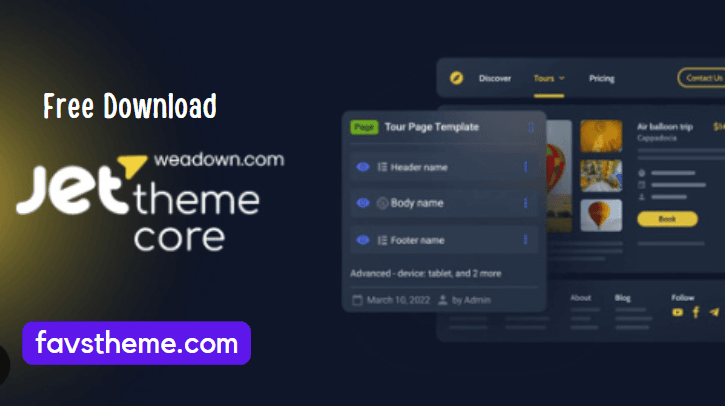 Free Download JetThemeCore crocoblock plugin