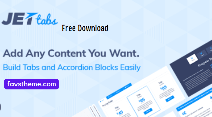 Free Download JetTabs crocoblock plugin