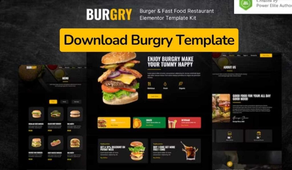 Download Burgry Template