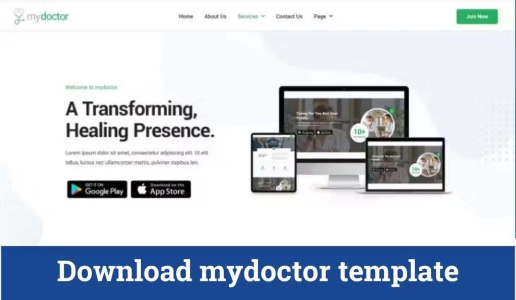 MyDoctor - Doctor On Demand Elementor Template