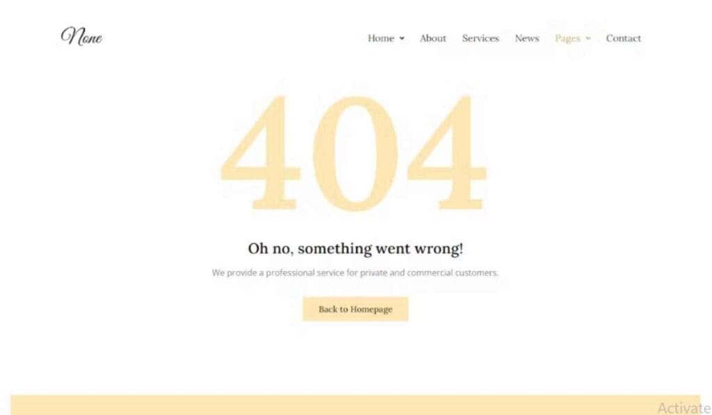 None - Stylish Fashion Elementor Template