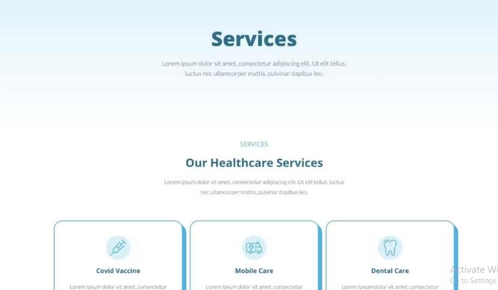 Gomedic - Medical Elementor Template