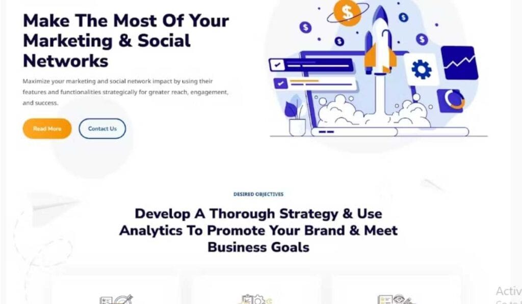 Influence Marketing - SEO & Digital Agency Elementor Template