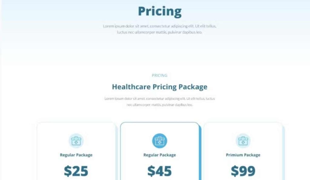 Gomedic - Medical Elementor Template