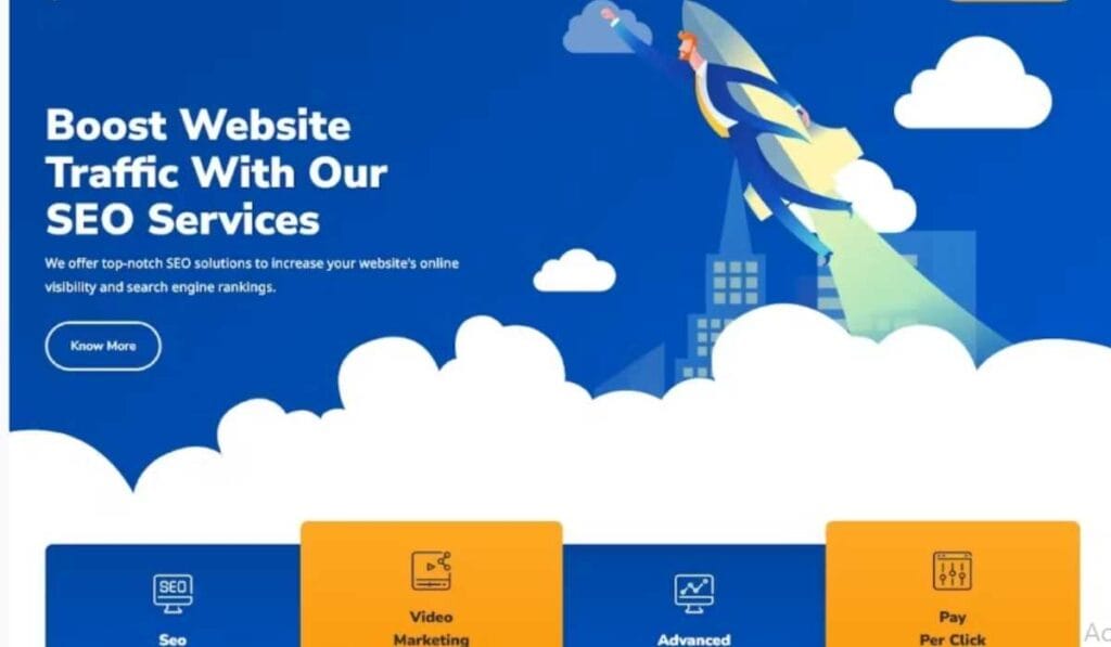 Influence Marketing - SEO & Digital Agency Elementor Template