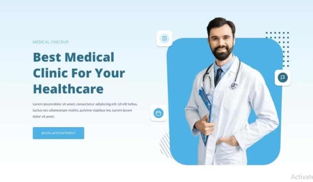 Gomedic - Medical Elementor Template